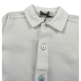 J.O. Milano Camicia Manica Lunga tinta unita Bianco per Neonato 576Z7 BIANCO J.O. MILANO 