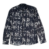 John Richmond Camicia Bicolore Logata per Neonato RBP24121CAN BIANCO/NERO JOHN RICHMOND 