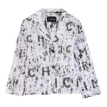 John Richmond Giacca Tinta Unita Logata per Bambino RBP24146GCHB BIANCO JOHN RICHMOND 