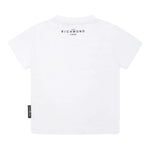 John Richmond T-Shirt Girocollo Tinta Unita con Stampa per Bambino RBP25003TSJ BIANCO JOHN RICHMOND 