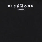 John Richmond T-Shirt Girocollo Tinta Unita con Stampa per Bambino RBP25003TSJ NERO JOHN RICHMOND 