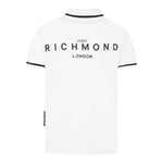 John Richmond Polo Mezza Manica Tinta Unita per Bambino RBP25010POX BIANCO JOHN RICHMOND 