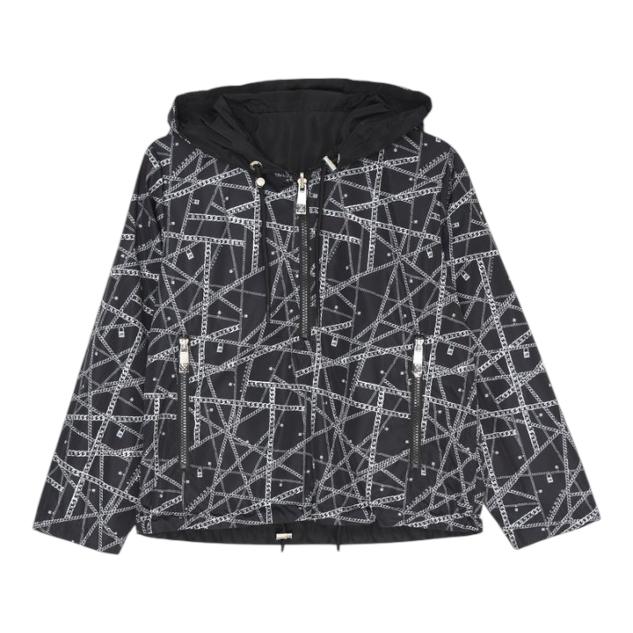 John Richmond Giubbio Reversibile con Cappuccio  per Bambino RBP25034KX NERO JOHN RICHMOND 