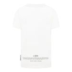 John Richmond T-Shirt Girocollo Tinta Unita con Stampa per Neonato RBP25057TSN BIANCO JOHN RICHMOND 