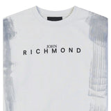 John Richmond T-Shirt Girocollo Tinta Unita con Stampa per Bambino RBP25077TSX GRIGIO JOHN RICHMOND 