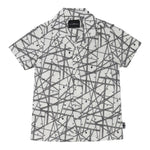 John Richmond Camicia Tinta Unita con Fantasia per Bambino RBP25093CAXX BIANCO JOHN RICHMOND 