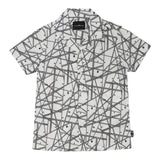 John Richmond Camicia Tinta Unita con Fantasia per Bambino RBP25093CAXX BIANCO JOHN RICHMOND 
