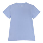 John Richmond T-Shirt Girocollo Tinta Unita con Stampa per Bambino RBP25117TS AZZURRO JOHN RICHMOND 