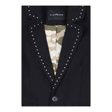 John Richmond Giacca Tinta Unita con Borchie per Bambino RBP25148GC NERO JOHN RICHMOND 