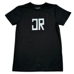 John Richmond T-Shirt Girocollo Tinta Unita con Logo per Bambino RBP26004TS NERO JOHN RICHMOND 
