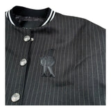 John Richmond Giubbino College Tinta Unita con Ecopelle per Bambino RBP26072GB NERO JOHN RICHMOND 