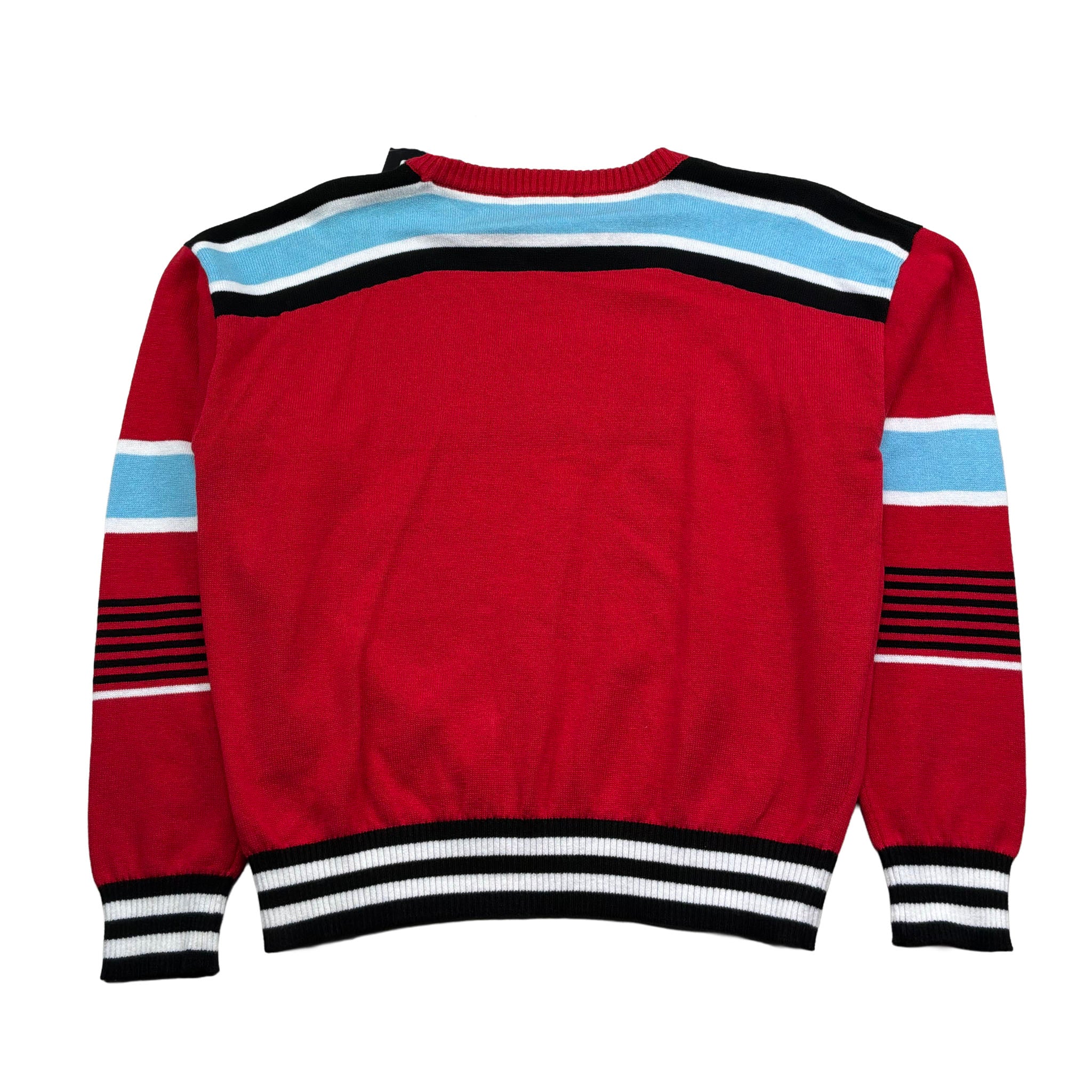 John Richmond Maglia Girocollo Tinta Unita con Stampa per Bambino RBP26124MA ROSSO JOHN RICHMOND 