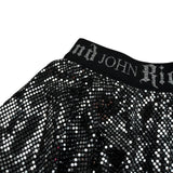 John Richmond Gonna tinta unita con Elastico In Vita Logato Argento per Bambina RGA23094GO ARGENTO JOHN RICHMOND 