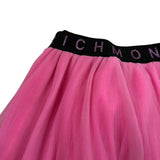John Richmond Gonna tinta unita con Elastico In Vita Rosa per Bambina RGP24078GO ROSA JOHN RICHMOND 