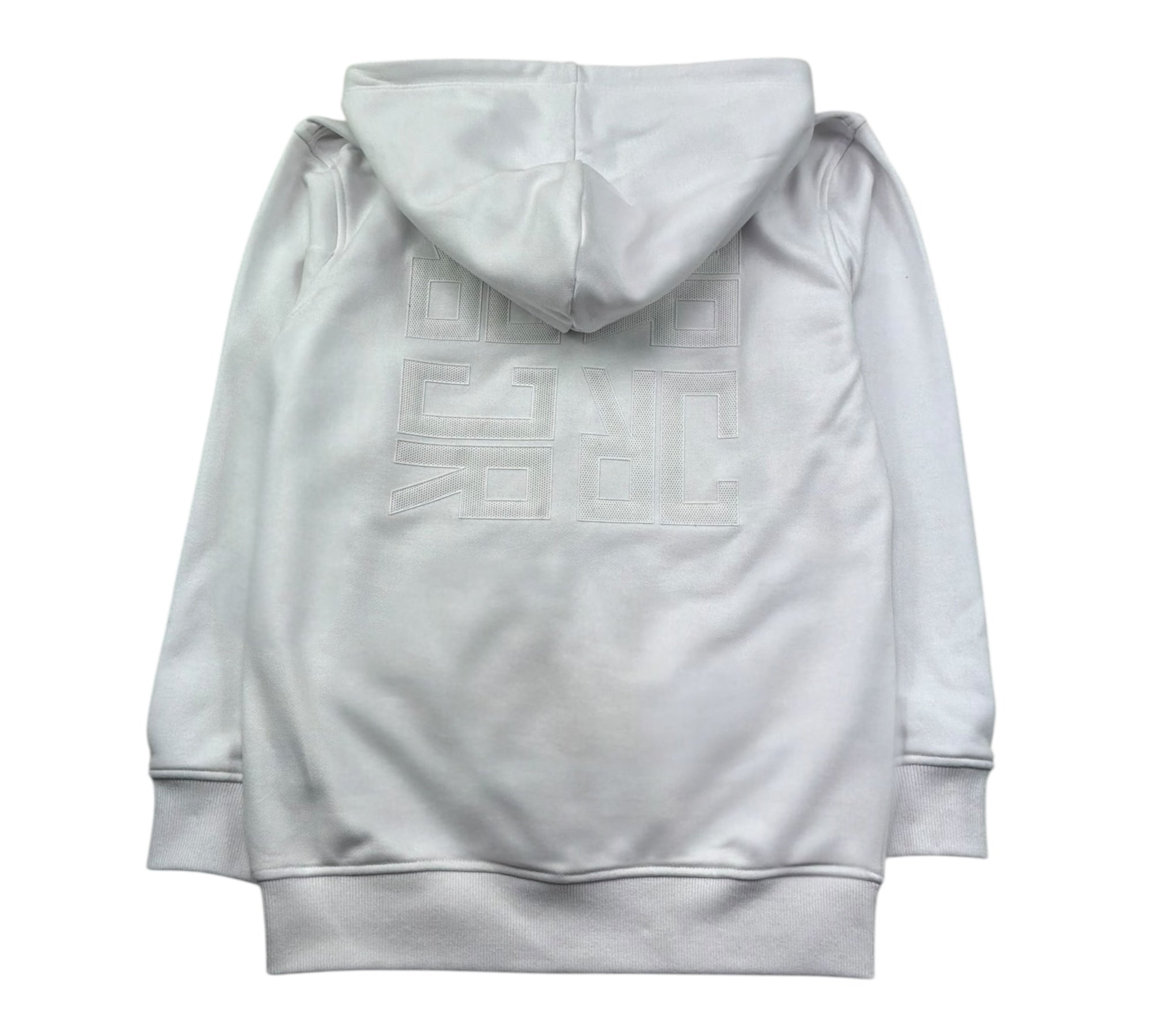 John Richmond Felpa con Zip E Cappuccio Tinta Unita per Bambino RGP26001FE BIANCO JOHN RICHMOND 