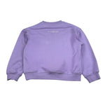 John Richmond Felpa Chiusa Girocollo Tinta Unita con Stampe per Bambina RGP26002FE LILLA JOHN RICHMOND 