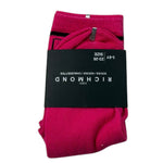 John Richmond Calzini Tinta Unita con Logo per Bambina RGP26020CZ MAGENTA JOHN RICHMOND 
