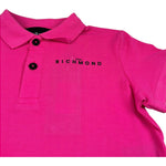 John Richmond Completo 2 Pezzi Polo-Short Bicolore per Bambina RGP26028CE FUXIA/NERO JOHN RICHMOND 