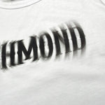 John Richmond Canotta Modello Crop Tinta Unita con Stampa per Bambina RGP26058TO BIANCO JOHN RICHMOND 