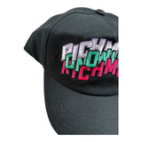 John Richmond Cappello con Visiera Tinta Unita con Logo per Bambina RGP26136BT NERO JOHN RICHMOND 