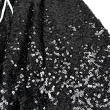 John Richmond Gonna Tinta Unita con Paillettes per Bambina RGP26195GO NERO JOHN RICHMOND 