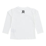 John Richmond Shirt Girocollo Tinta Unita con Stampa per Neonato RIA240066TS BIANCO JOHN RICHMOND 