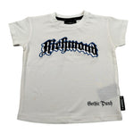 John Richmond T-Shirt Girocollo tinta unita con Stampe Bianco per Neonato RIP23074CF BIANCO JOHN RICHMOND 