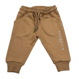 John Richmond Pantalone Tuta Tinta Unita con Logo per Neonato RIP26003PA MARRONE JOHN RICHMOND 