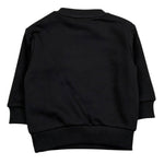 John Richmond Felpa Chiusa Girocollo Tinta Unita con Logo per Neonato RIP26036FE NERO JOHN RICHMOND 