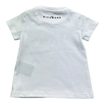 John Richmond T-Shirt Girocollo Tinta Unita con Stampa per Neonato RIP26055TS BIANCO JOHN RICHMOND 