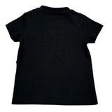 John Richmond T-Shirt Girocoll Tinta Unita con Stampe per Neonato RIP26119TS NERO JOHN RICHMOND 