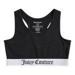 Juicy Couture Set 2 Top Tinta Unita con Stampa per Bambina JBX5826 NERO JUICY COUTURE 