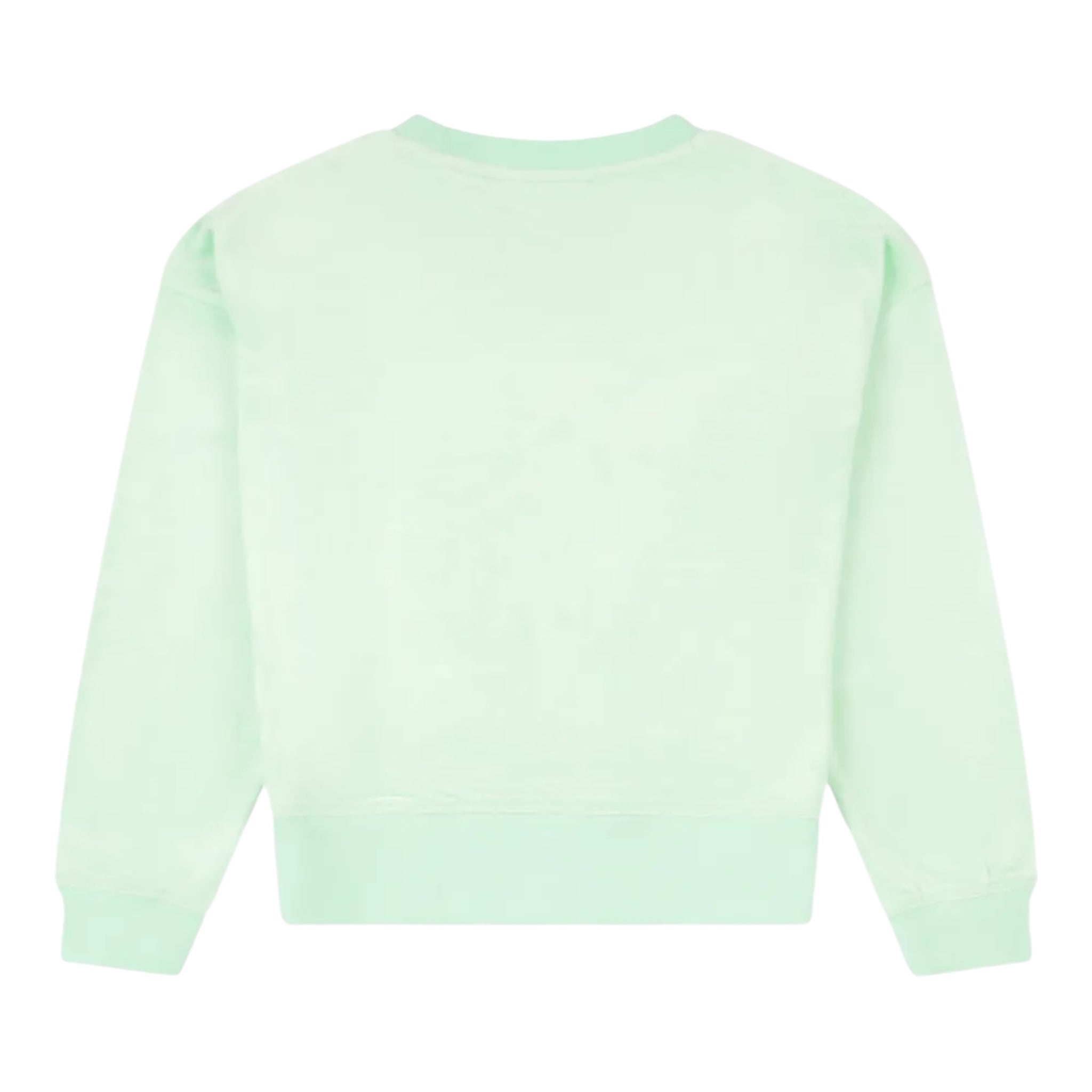 Juicy Couture Felpa Tinta Unita Girocollo con Brillantini per Bambina JBX6496 VERDE JUICY COUTURE 