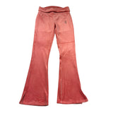 Juicy Couture Pantalone Tinta Unita In Velluto con Brillanini per Bambina JBX6501 ARANCIONE JUICY COUTURE 