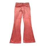Juicy Couture Pantalone Tinta Unita In Velluto con Brillanini per Bambina JBX6501 ARANCIONE JUICY COUTURE 