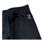 Juicy Couture Leggins In Velluto Tinta Unita per Bambina JBX6506 NERO JUICY COUTURE 