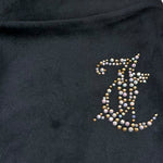 Juicy Couture Leggins In Velluto Tinta Unita per Bambina JBX6515 NERO JUICY COUTURE 