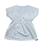 Juicy Couture Abito Mezza Manica Tinta Unita con Stampa per Bambina JBX6529 BIANCO JUICY COUTURE 