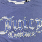 Juicy Couture T-Shirt Girocollo Tinta Unita con Stampa per Bambina JBX6547 VIOLA JUICY COUTURE 
