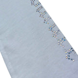 Juicy Couture Shirt Girocollo Tinta Unita con Stampa per Bambina JBX6619 BIANCO JUICY COUTURE 