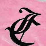 Juicy Couture Felpa Girocollo Tinta Unita con Stampa per Bambina JBX6626 ROSA JUICY COUTURE 
