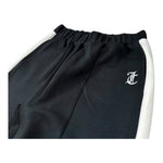 Juicy Couture Pantalone Tinta Unita con Profili In Contrasto per Bambina JBX6715 NERO JUICY COUTURE 