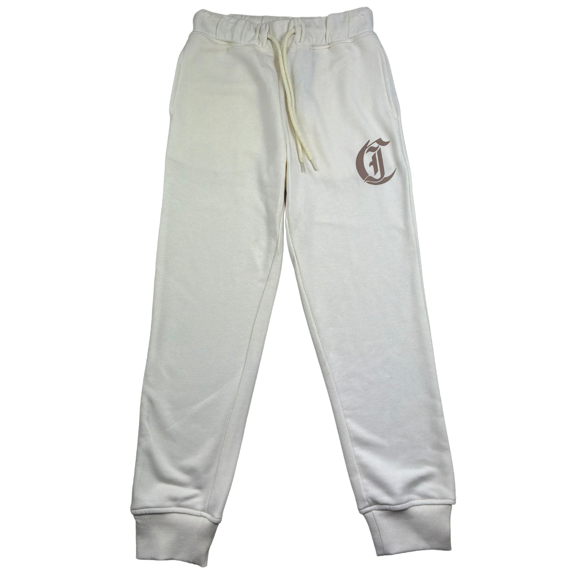 Just Cavalli Pantalone Tuta Tinta Unita con Logo per Bambina JBP26027PA PANNA JUST CAVALLI 