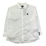 Just Cavalli Camicia Manica Lunga Tinta Unita Conlogo per Bambino JBP26034CA BIANCO JUST CAVALLI 
