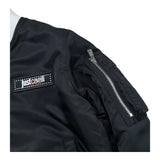 Just Cavalli Giubbino Tinta Unita con Profili In Contrasto per Bambino JBP26047GB NERO JUST CAVALLI 