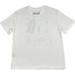 Just Cavalli T-Shirt Girocollo Tinta Unita con Stampa per Bambino JBP26071TS BIANCO JUST CAVALLI 