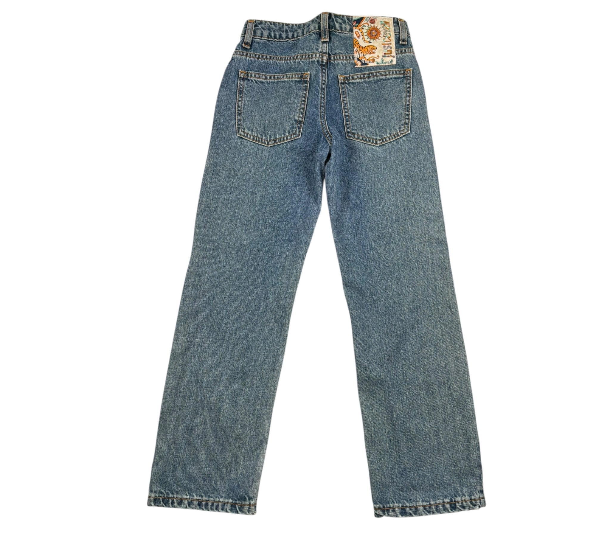 Just Cavalli Jeans Tinta Unita con Girovita Regolabile per Bambino JBP26080JE BLU JUST CAVALLI 