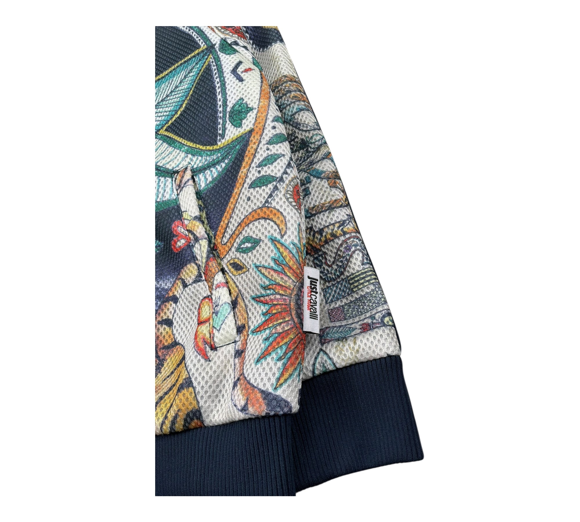 Just Cavalli Giubbino Stampa Fantasia con Zip per Bambino JBP26088GB BLU JUST CAVALLI 