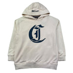 Just Cavalli Felpa Chiusa con Cappuccio Tinta Unita per Bambino JBP26115FE PANNA JUST CAVALLI 