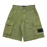 Just Cavalli Bermuda Tinta Unita con Tasconi E Girovita Regolabile per Bambino JBP26120BE VERDE JUST CAVALLI 
